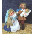 Svatá rodina s Ježíškem - krojované panenky